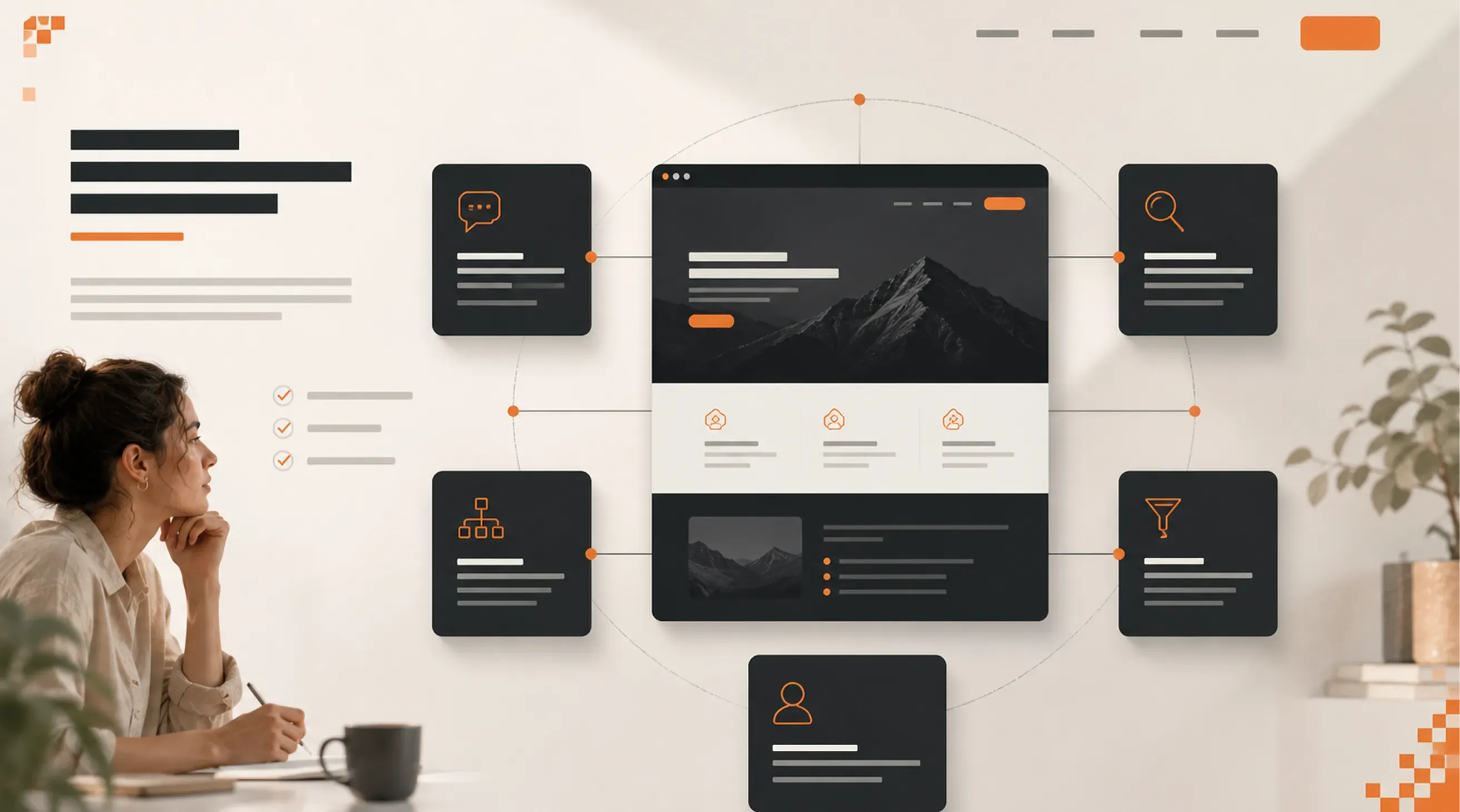 A coaching website that connects the right client to a clear next step