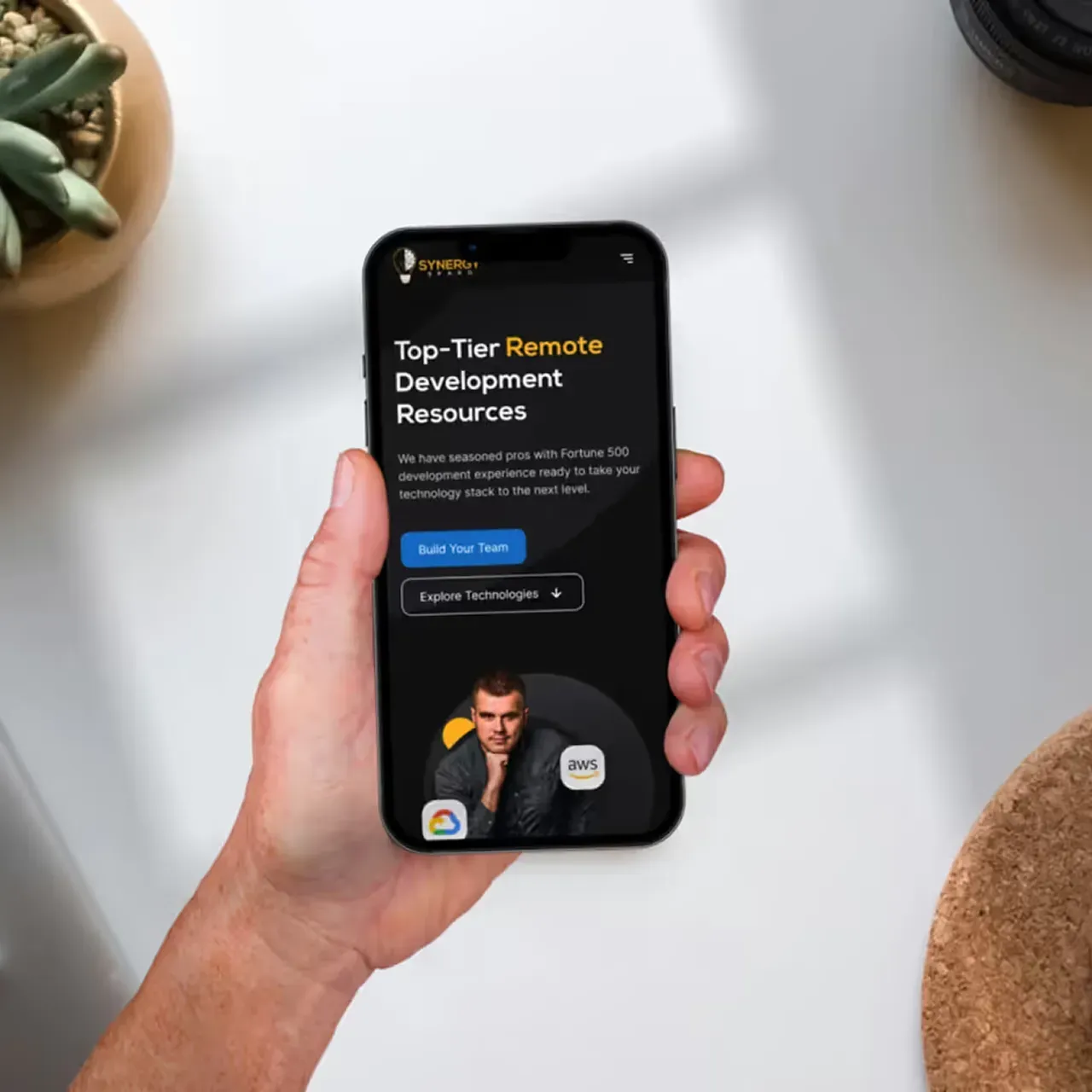 A recruiting website that gives clients and candidates a clear path